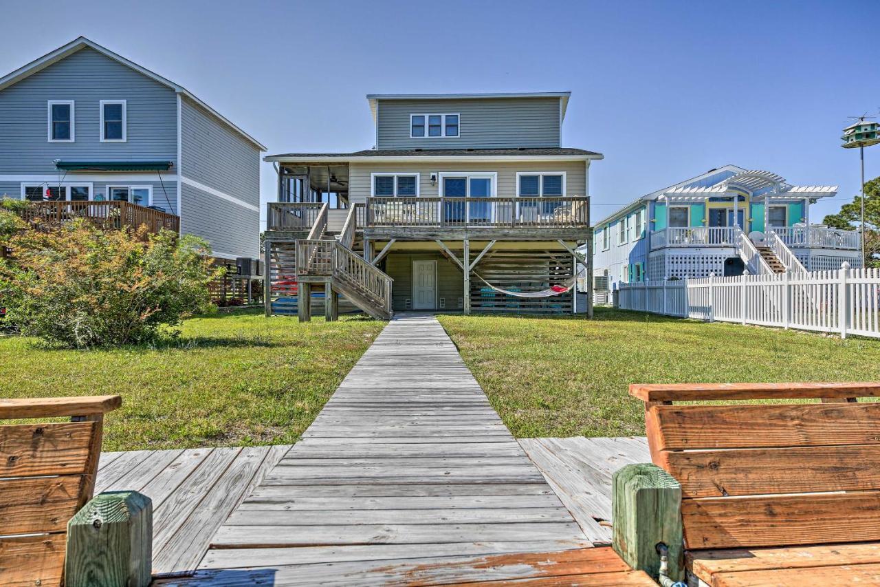 Obx Getaway With Boat Dock On Colington Harbour Villa Кил Девил Хилс Екстериор снимка