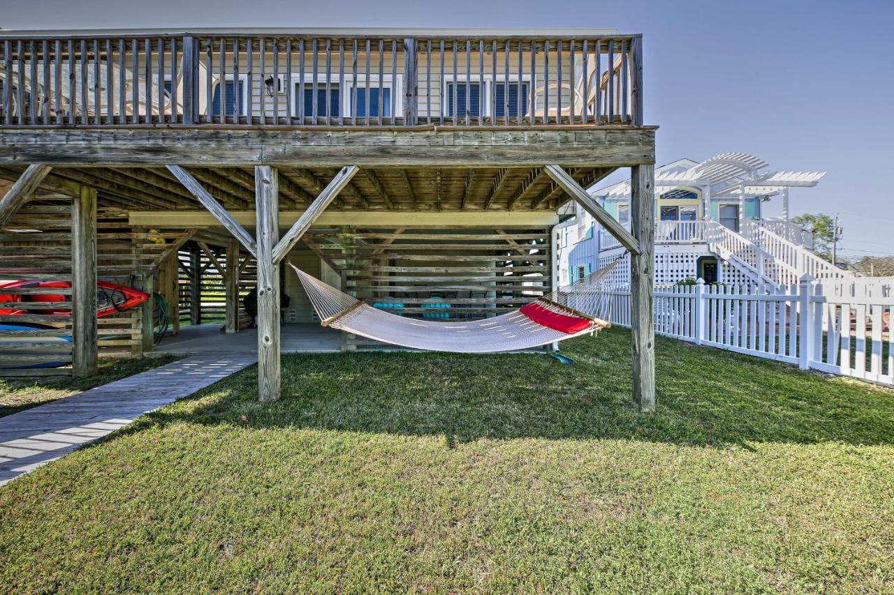 Obx Getaway With Boat Dock On Colington Harbour Villa Кил Девил Хилс Екстериор снимка