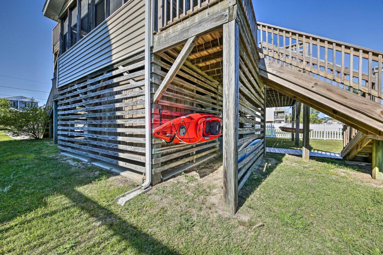 Obx Getaway With Boat Dock On Colington Harbour Villa Кил Девил Хилс Екстериор снимка